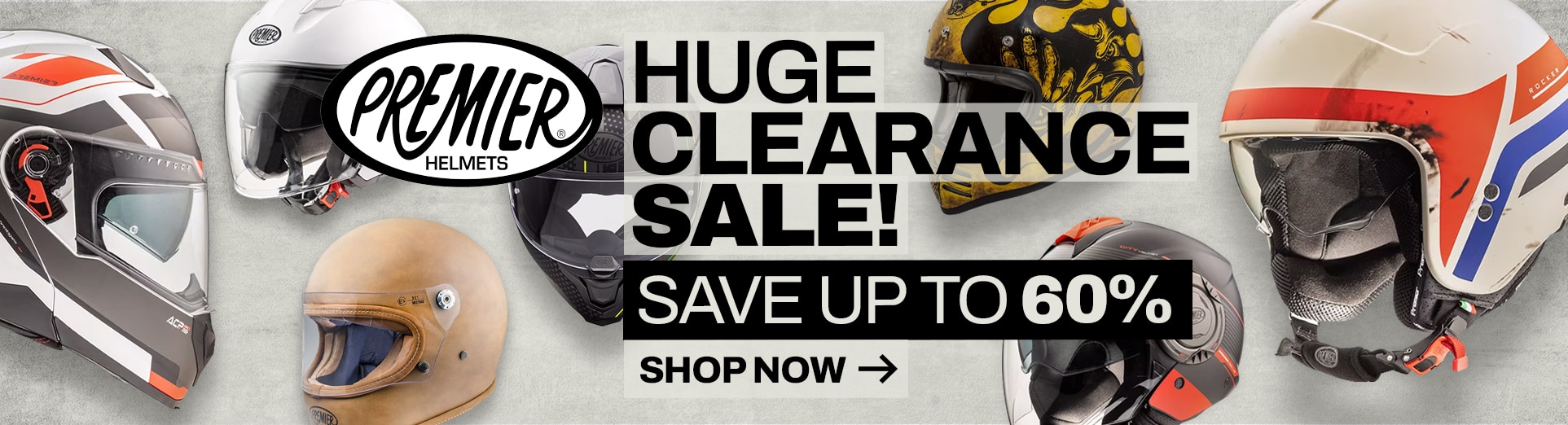 Premier helmet clearance - Save up to 60%