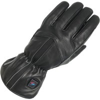 Gerbing MicroWirePRO Heated GT Hybrid Leather Gloves - Black
