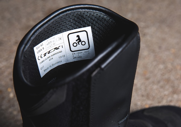 Motorcycle boot CE markings explained featured image
