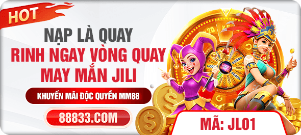 Nạp là quay rinh ngay vòng quay may mắn tại MM88